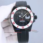 Swiss Replica Titan Black Rolex Submariner All Black White Red Blue Bezel 3135 Watch